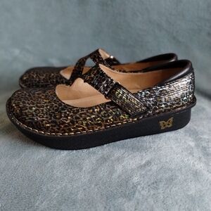 Alegria Day-403 Leather Mary Jane Shoes – Size 41 (US 10-10.5)